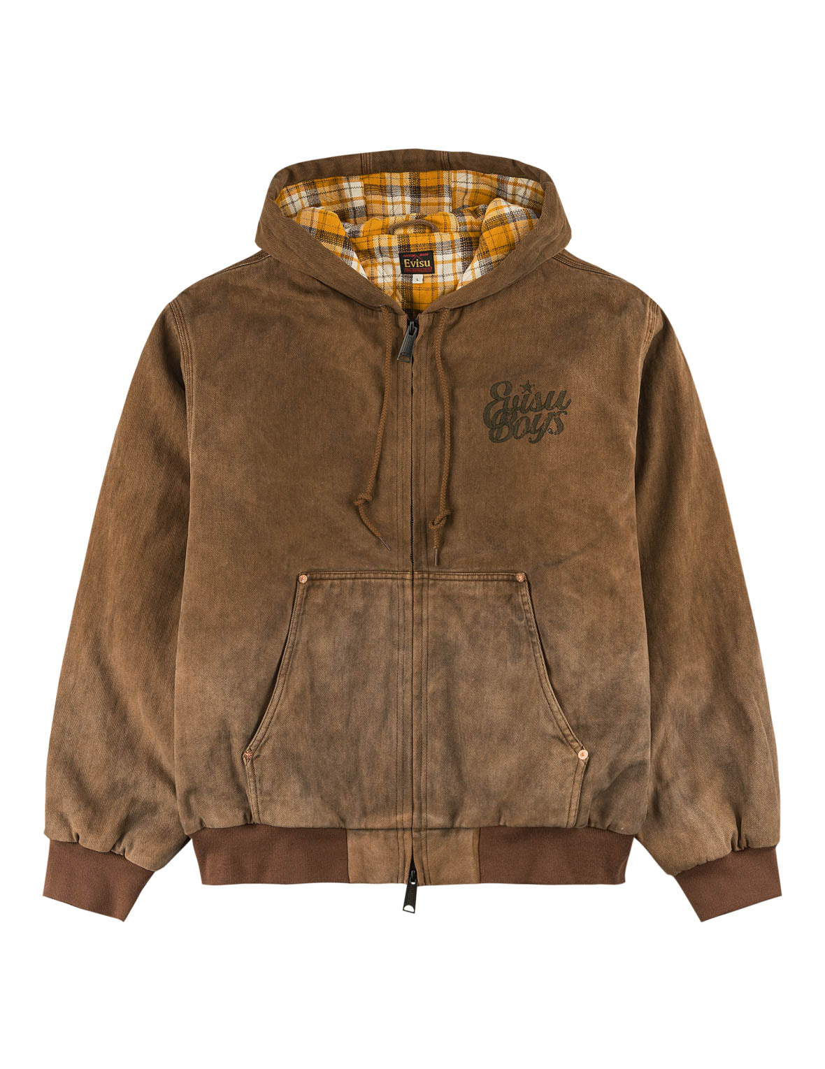 3M Thinsulate™ 中綿 ヴィンテージウォッシュ フーデッドジャケット