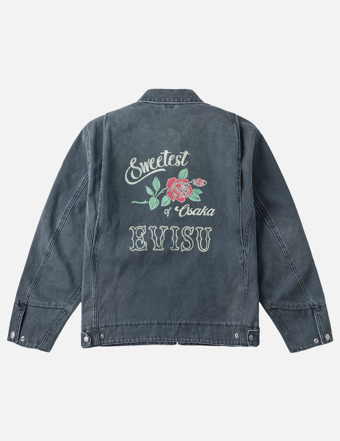 カモメ ダメージ加工 ジップジャケット