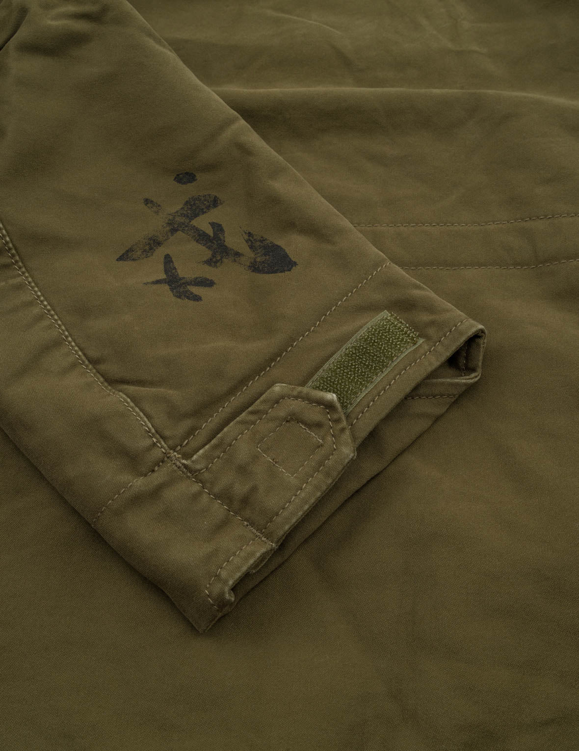 Washed M65 Patch Field Jacket