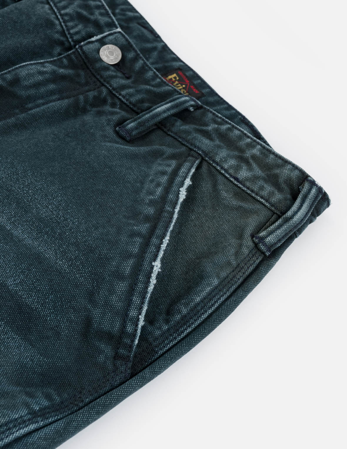 Distressed Double Knee Utility Pants