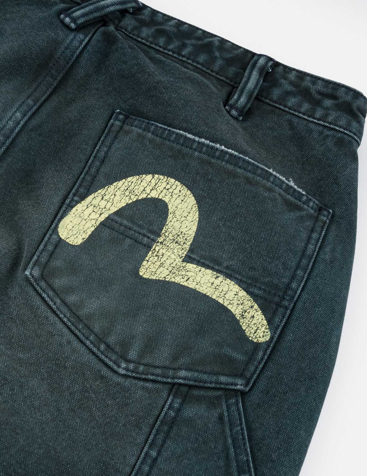 Distressed Double Knee Utility Pants