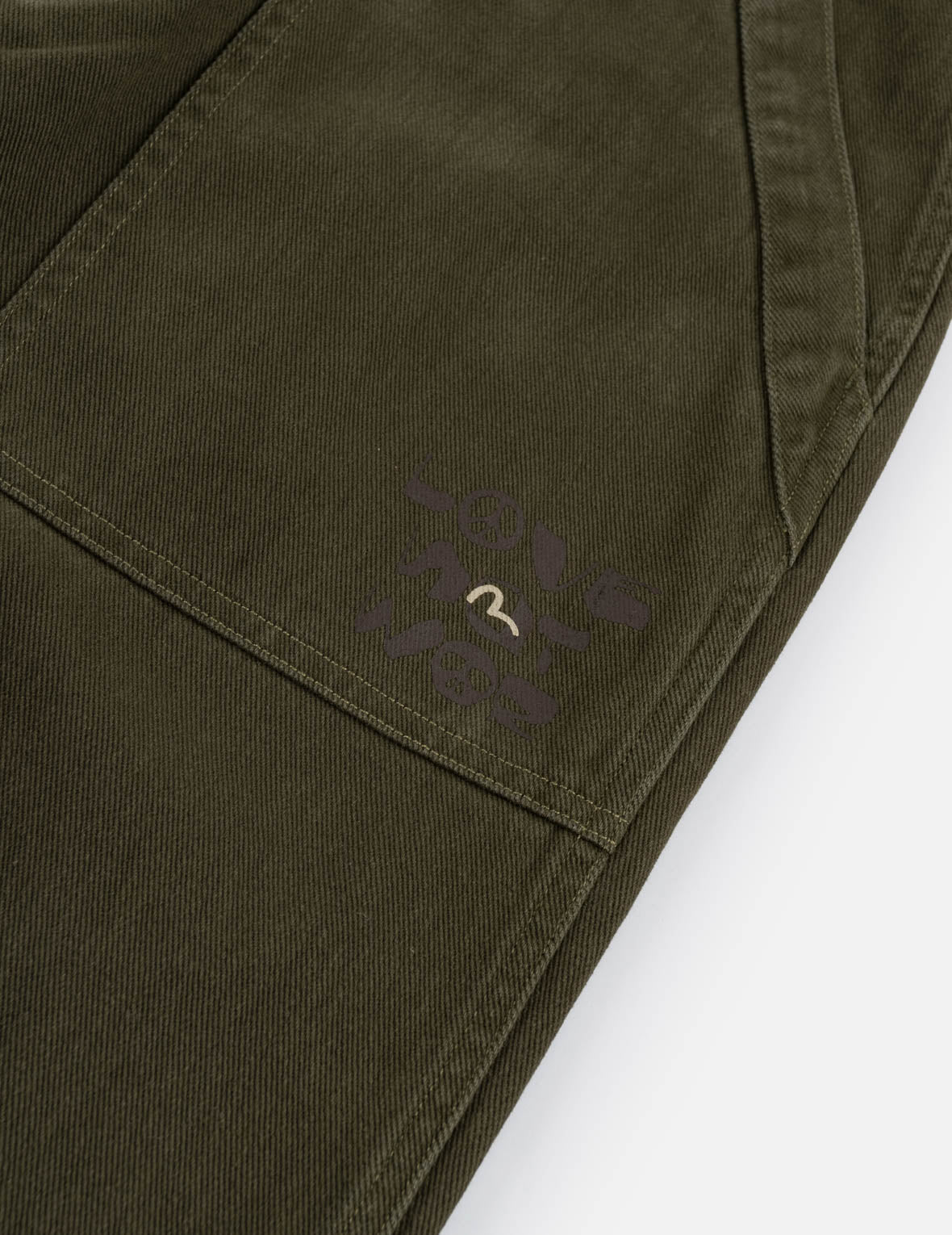 Love Not War Seagull Washed Chino Pants
