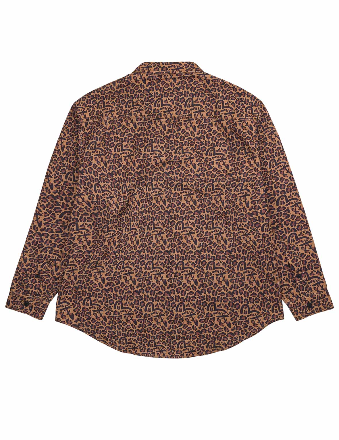 Leopard Seagull Printed Shirt