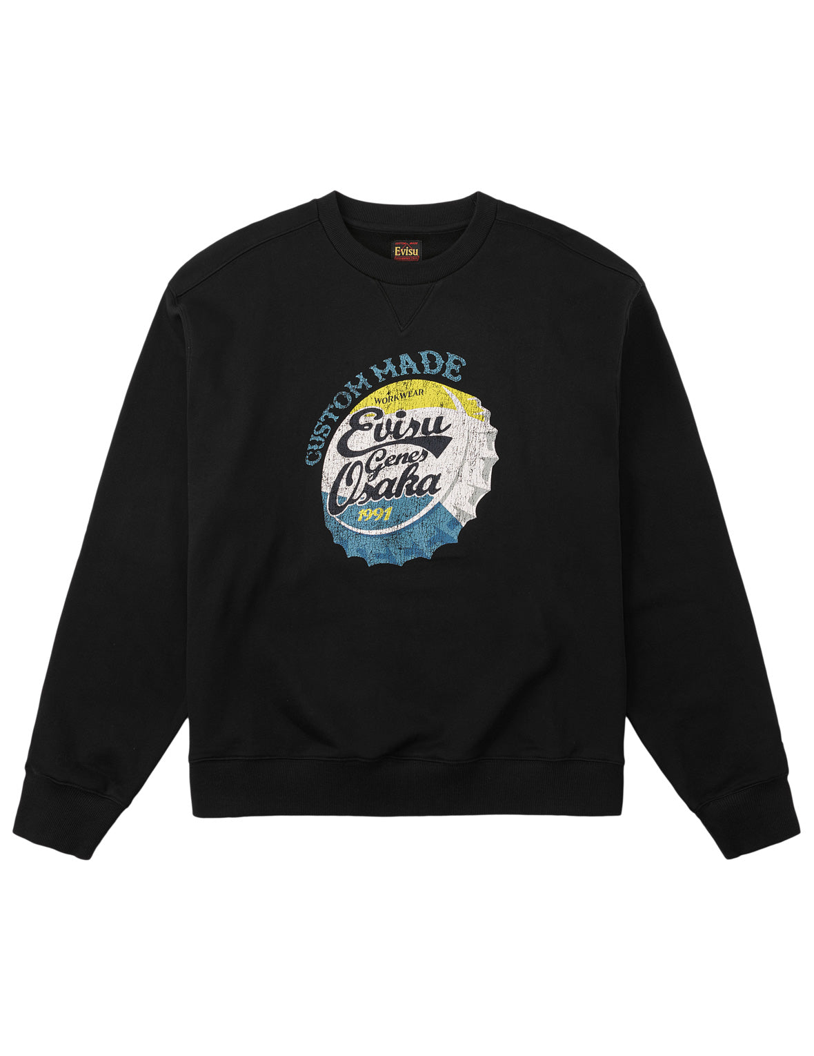 EVISU Osaka ソーダキャップ スウェットシャツ