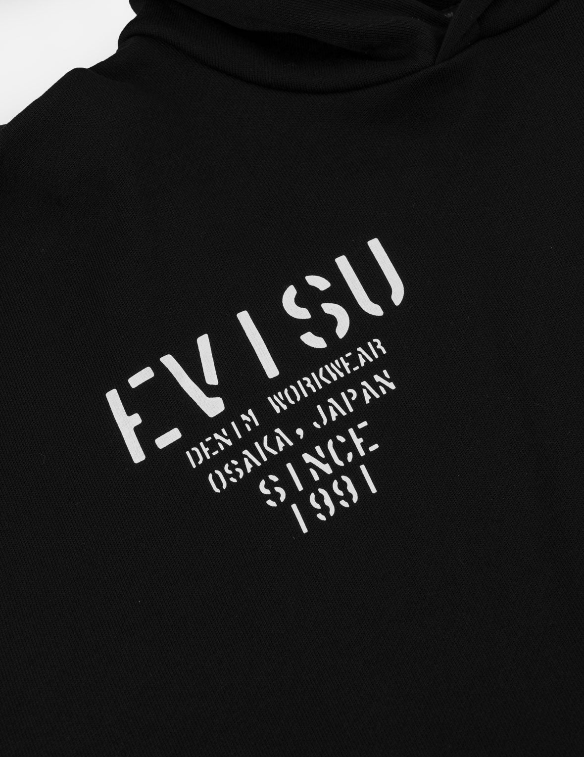 Multi-Badge EVISU Hooded Sweatshirt