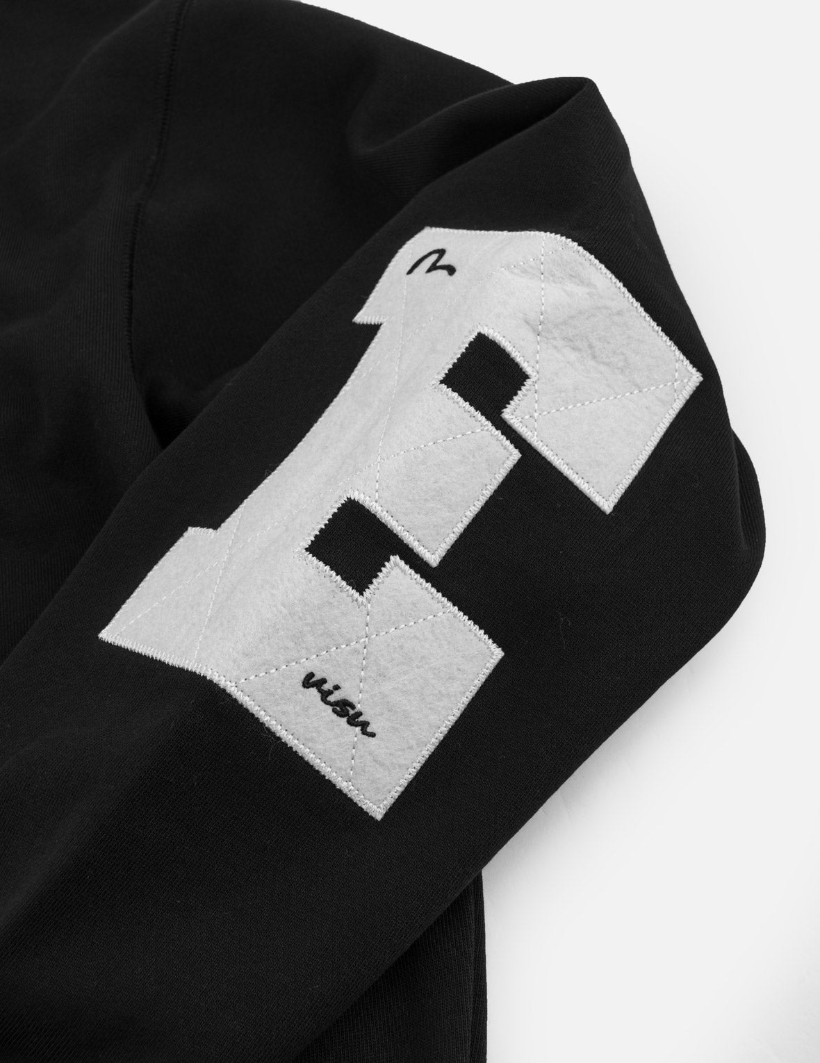 Multi-Badge EVISU Hooded Sweatshirt