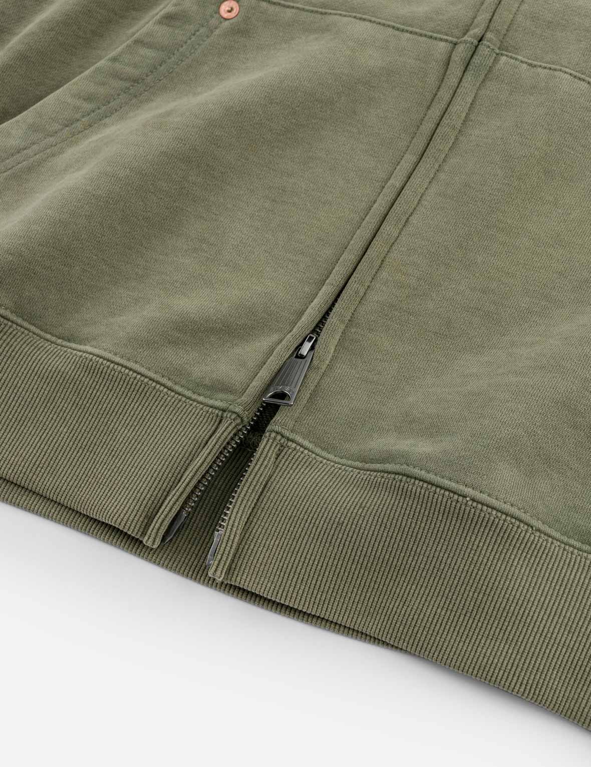 EVISU パッチ ジップフーディ