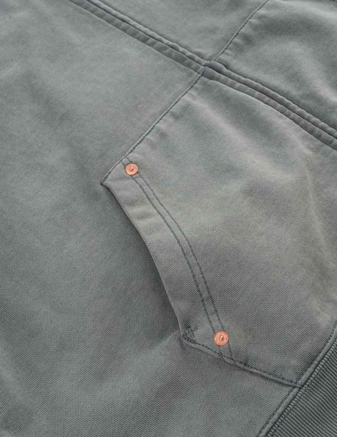 EVISU パッチ ジップフーディ