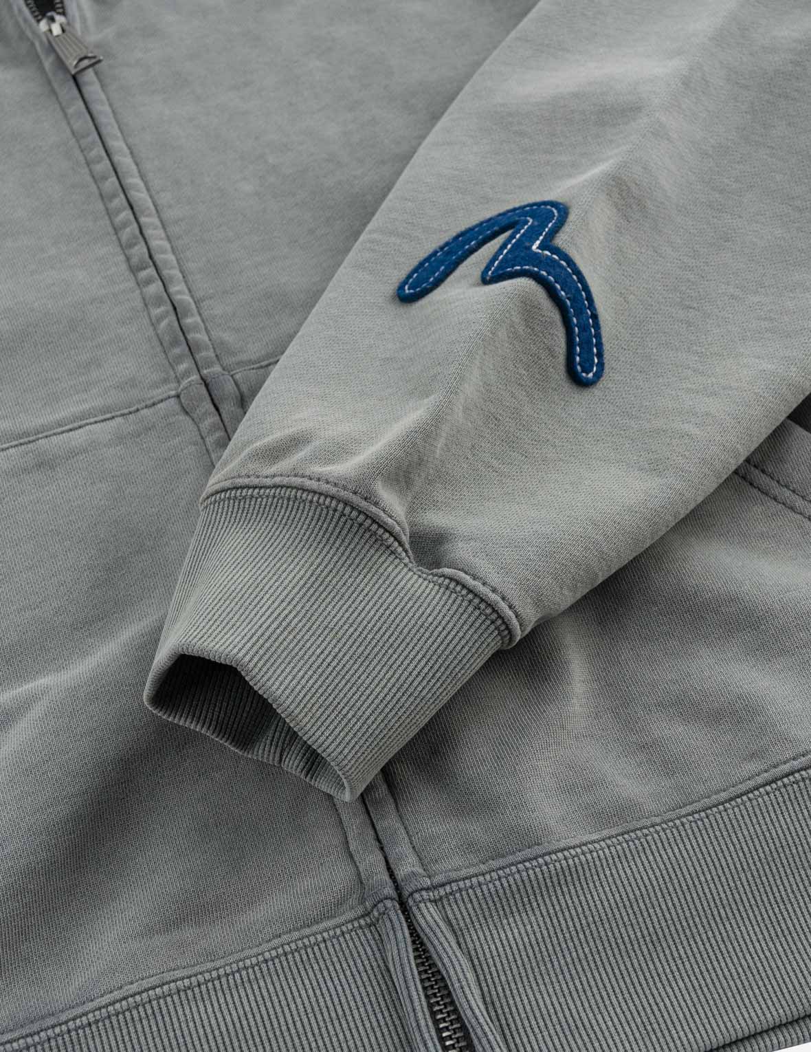 EVISU パッチ ジップフーディ
