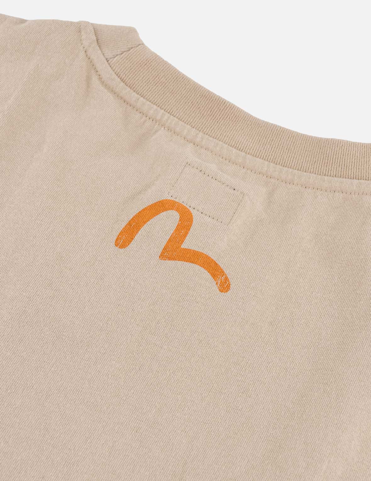 雷神スカルプリント Tシャツ
