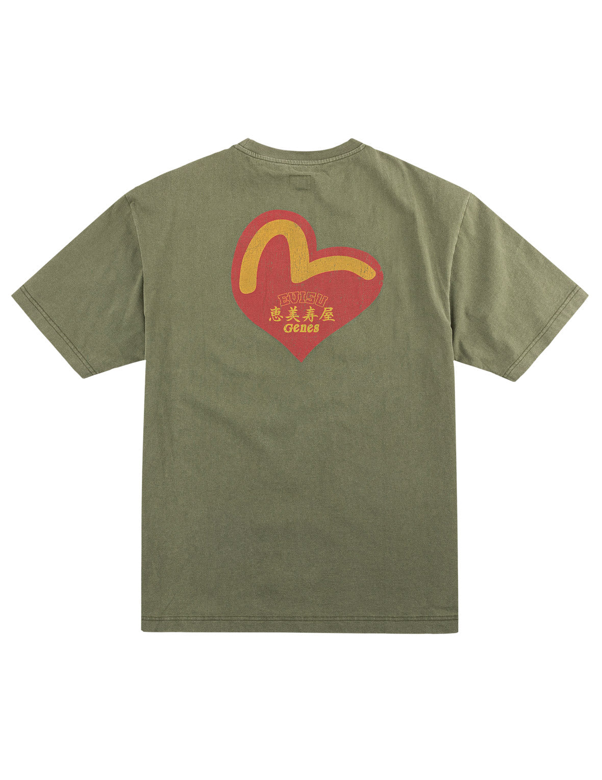ハート＆カモメプリント Tシャツ