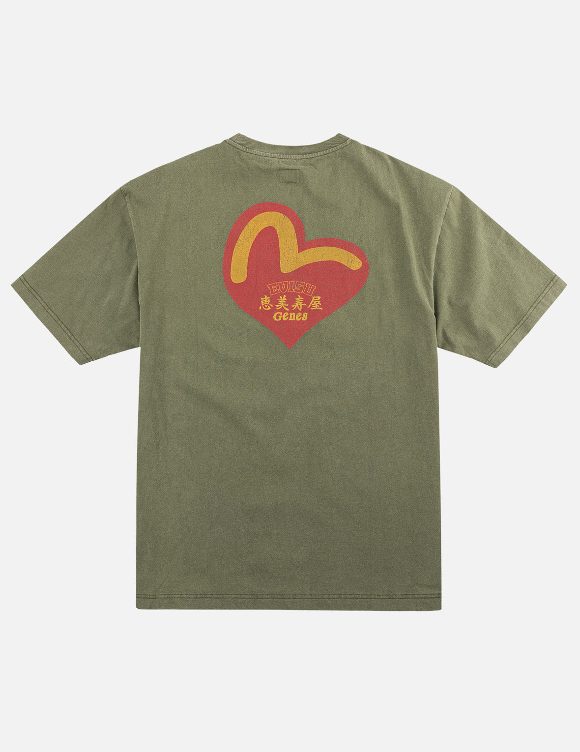 ハート＆カモメプリント Tシャツ – EVISU