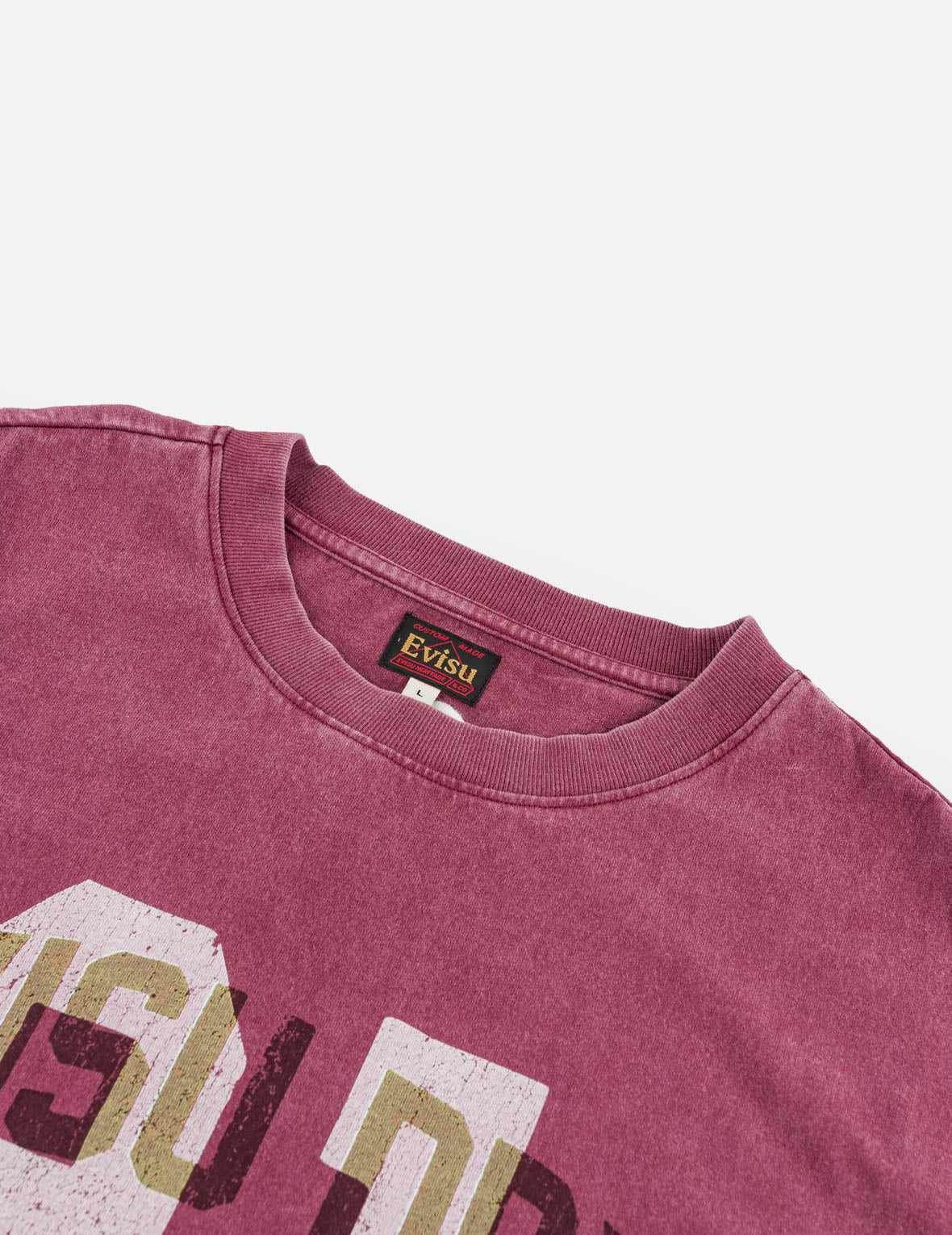 EVISU 91 グラフィックプリントTシャツ