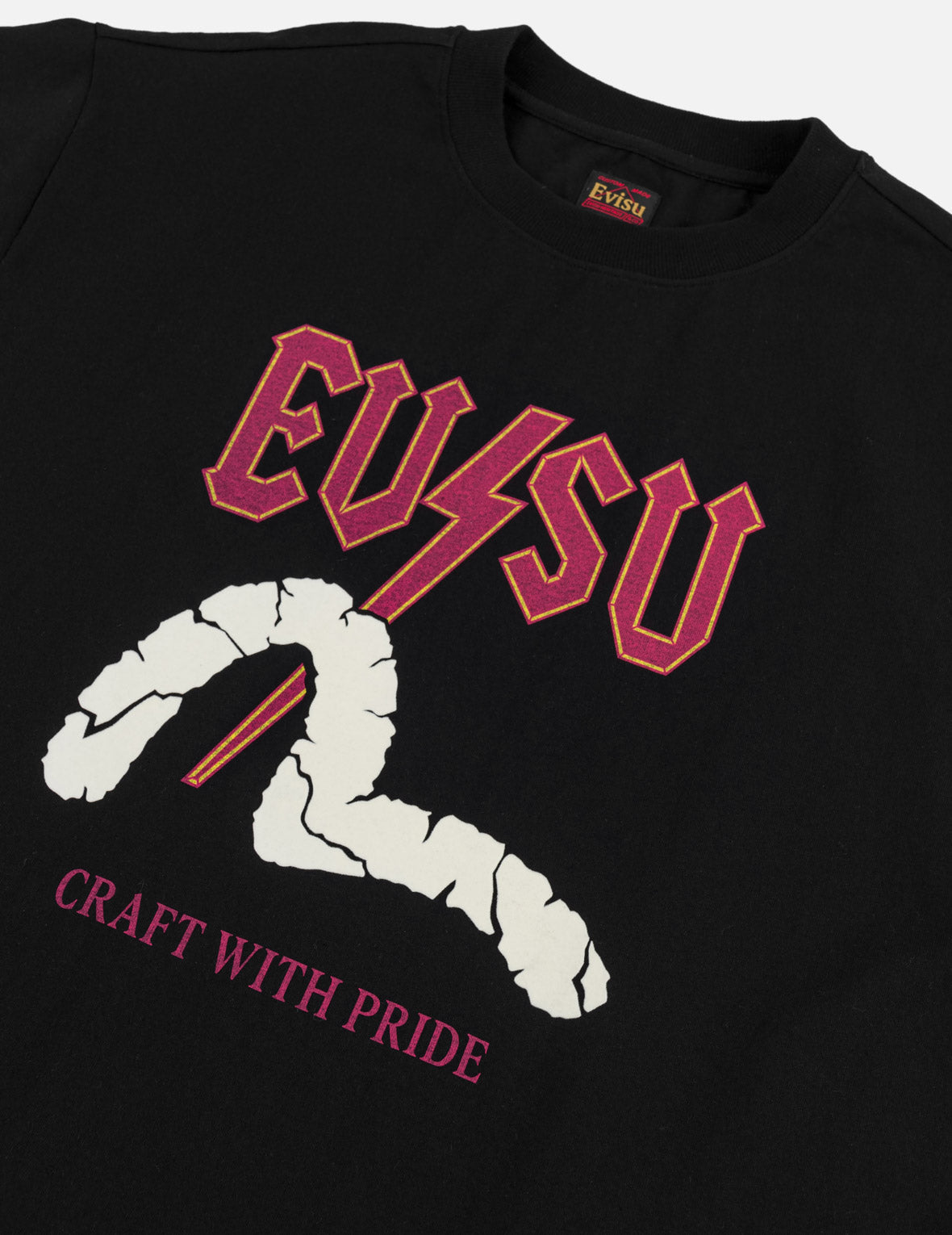 ライトニングカモメ グラフィックプリントTシャツ – EVISU
