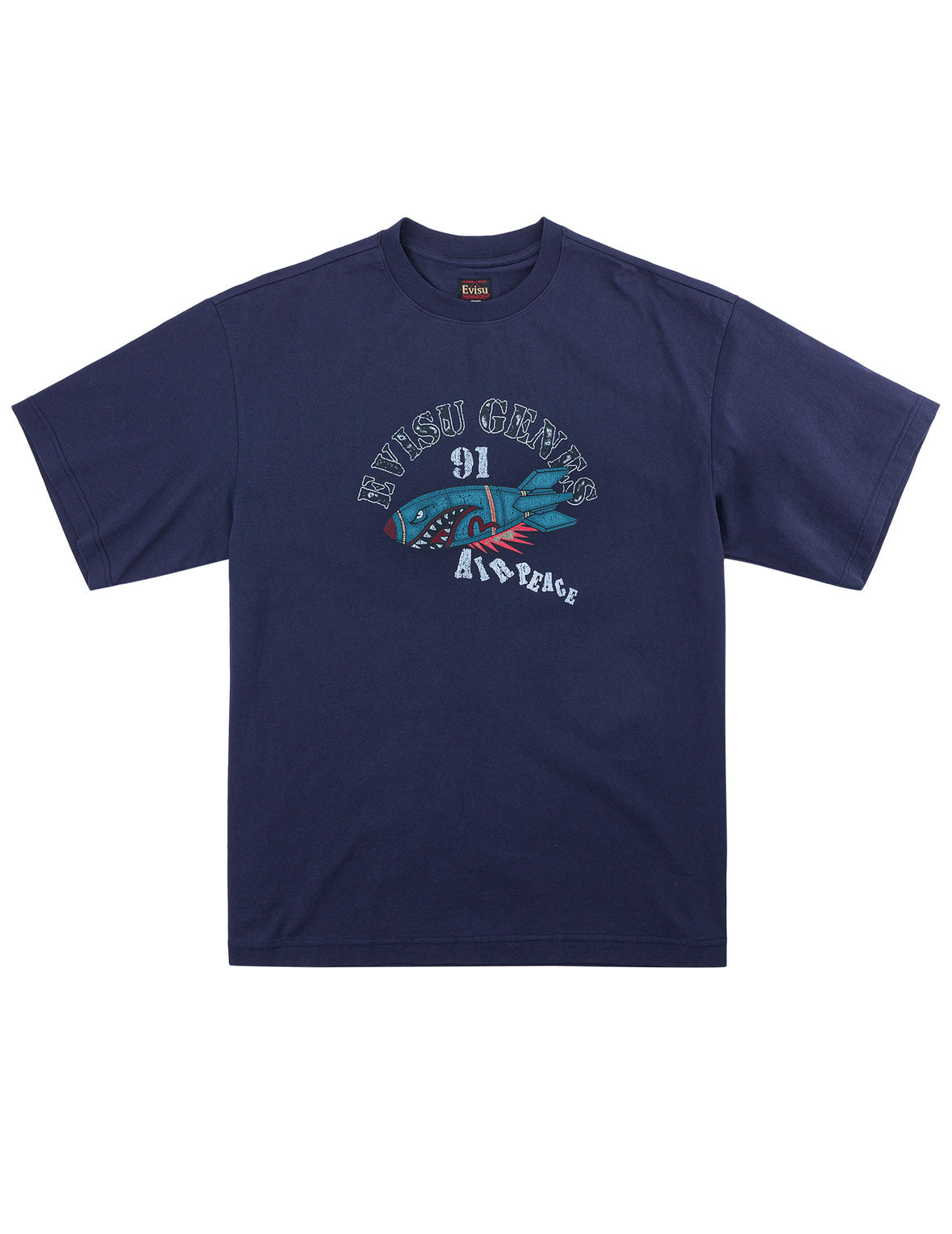 ミサイルグラフィックプリント Tシャツ