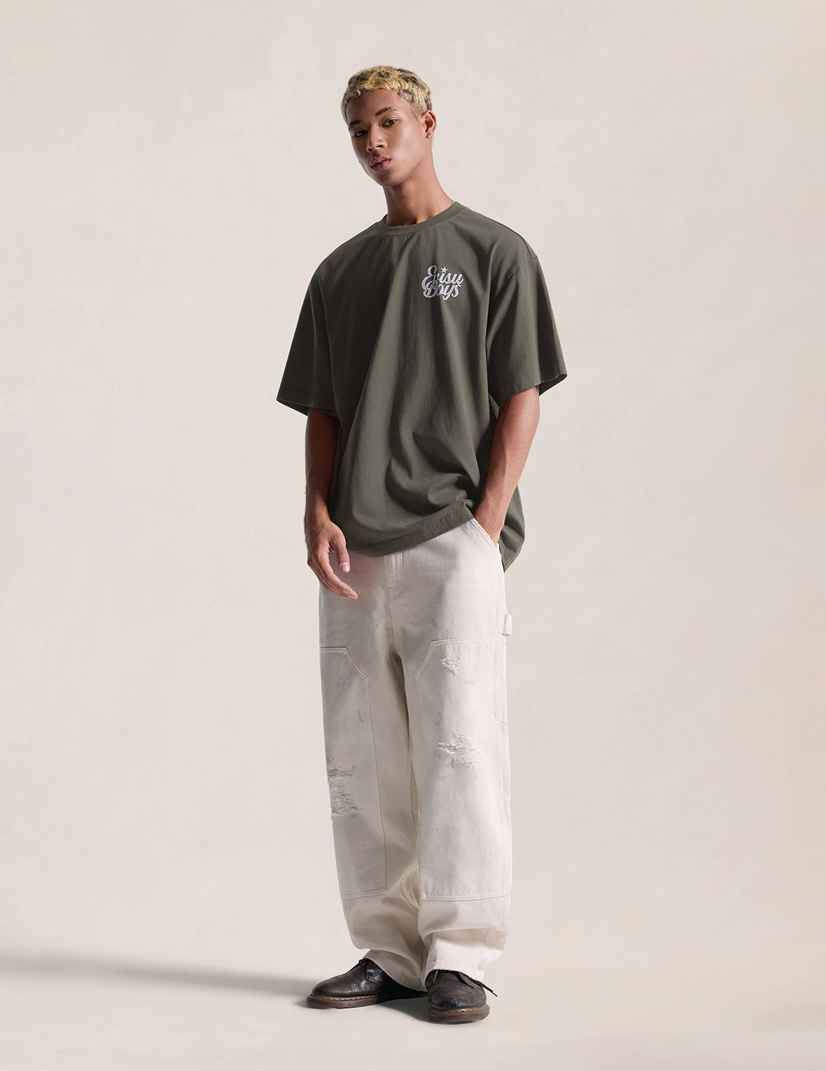 EVISU Boys Dry Goods オーバーサイズTシャツ