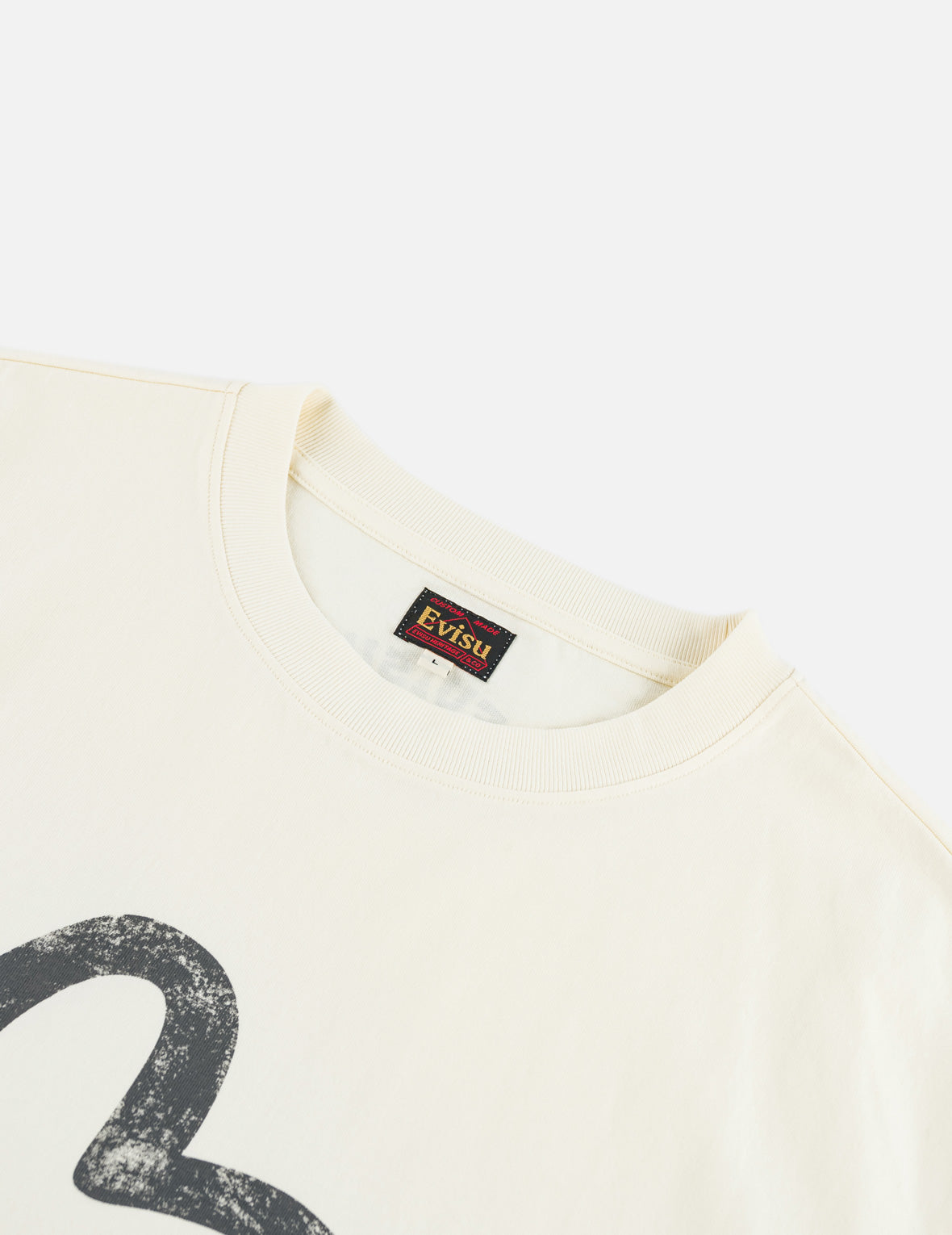 恵比寿＆カモメプリント Tシャツ