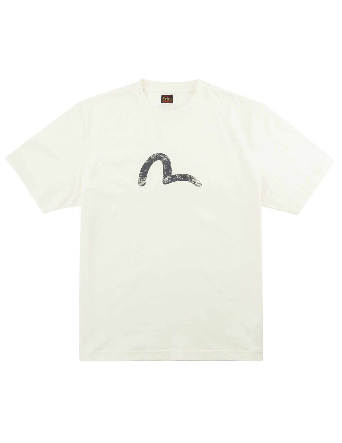 恵比寿＆カモメプリント Tシャツ