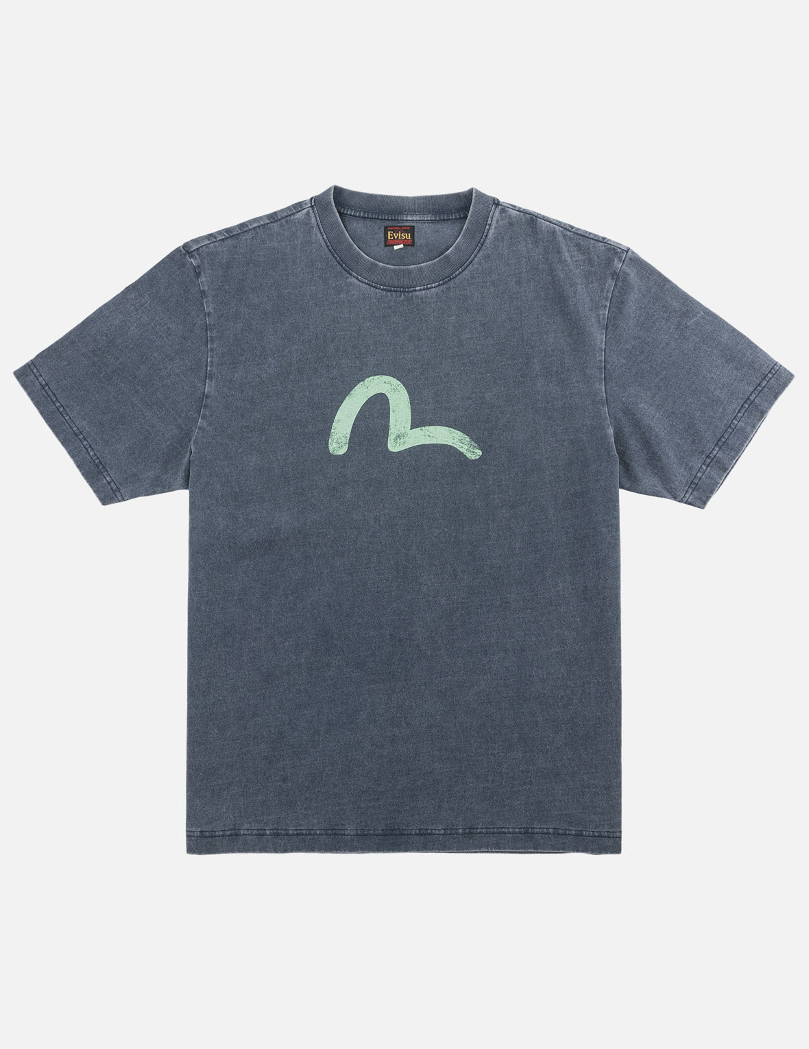 恵比寿＆カモメプリント Tシャツ