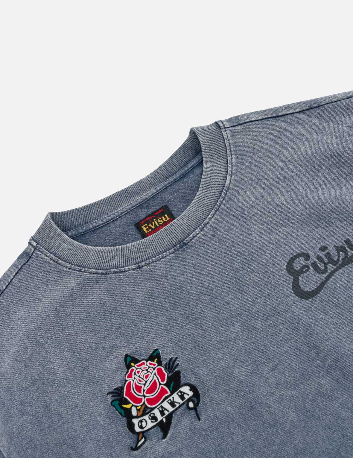 大阪ローズ＆カモメプリント Tシャツ