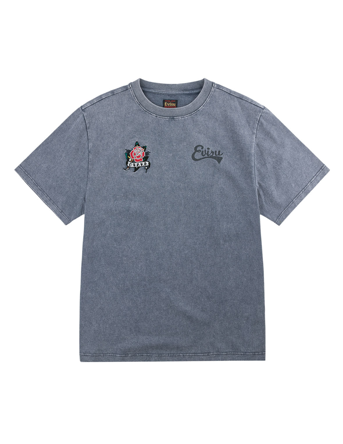 大阪ローズ＆カモメプリント Tシャツ