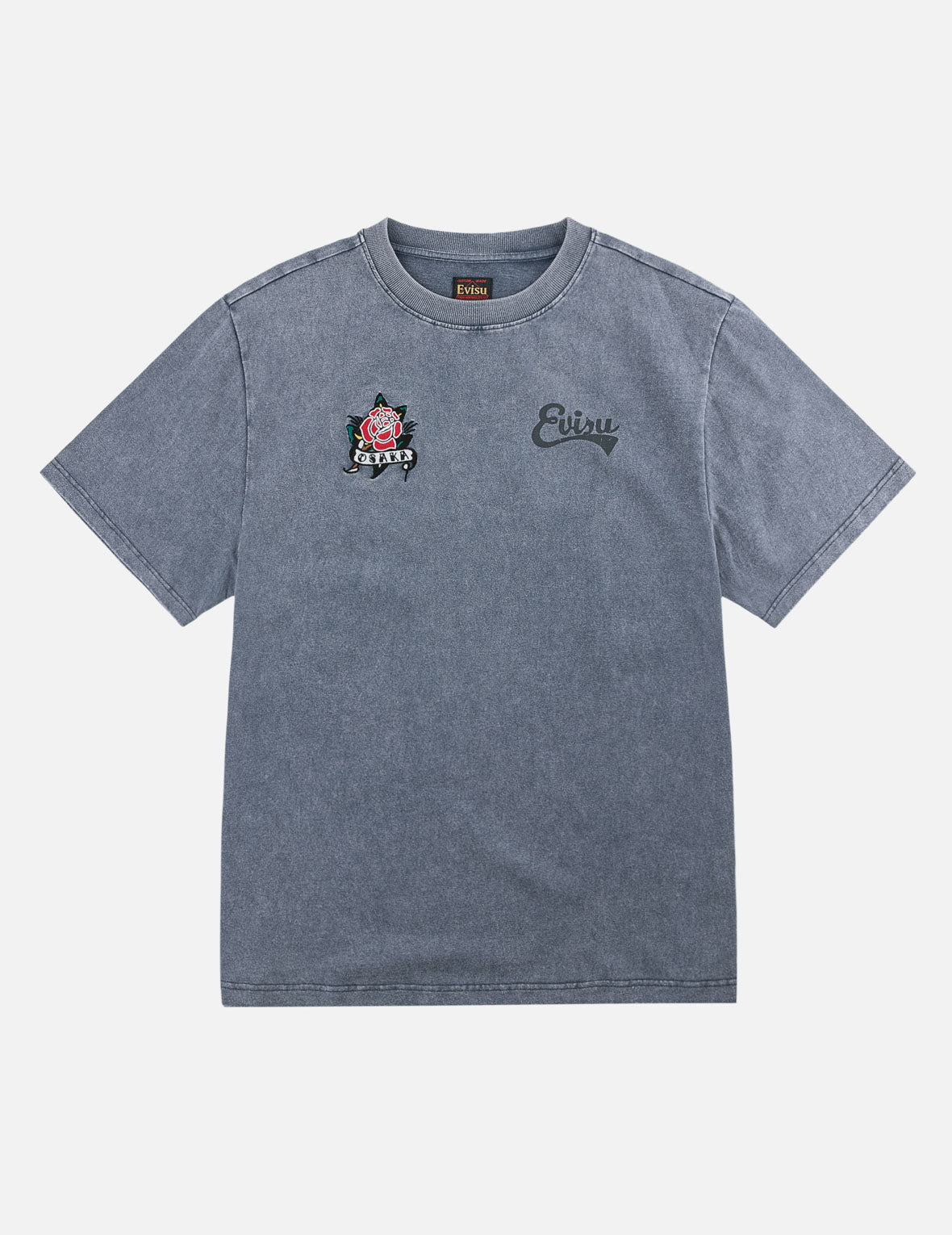大阪ローズ＆カモメプリント Tシャツ