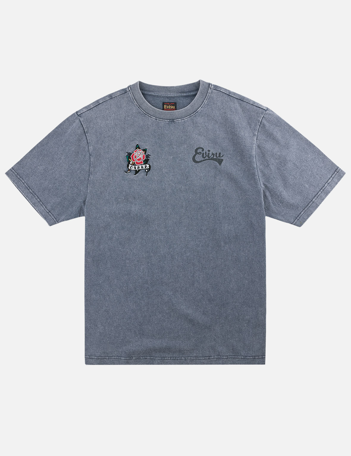 大阪ローズ＆カモメプリント Tシャツ