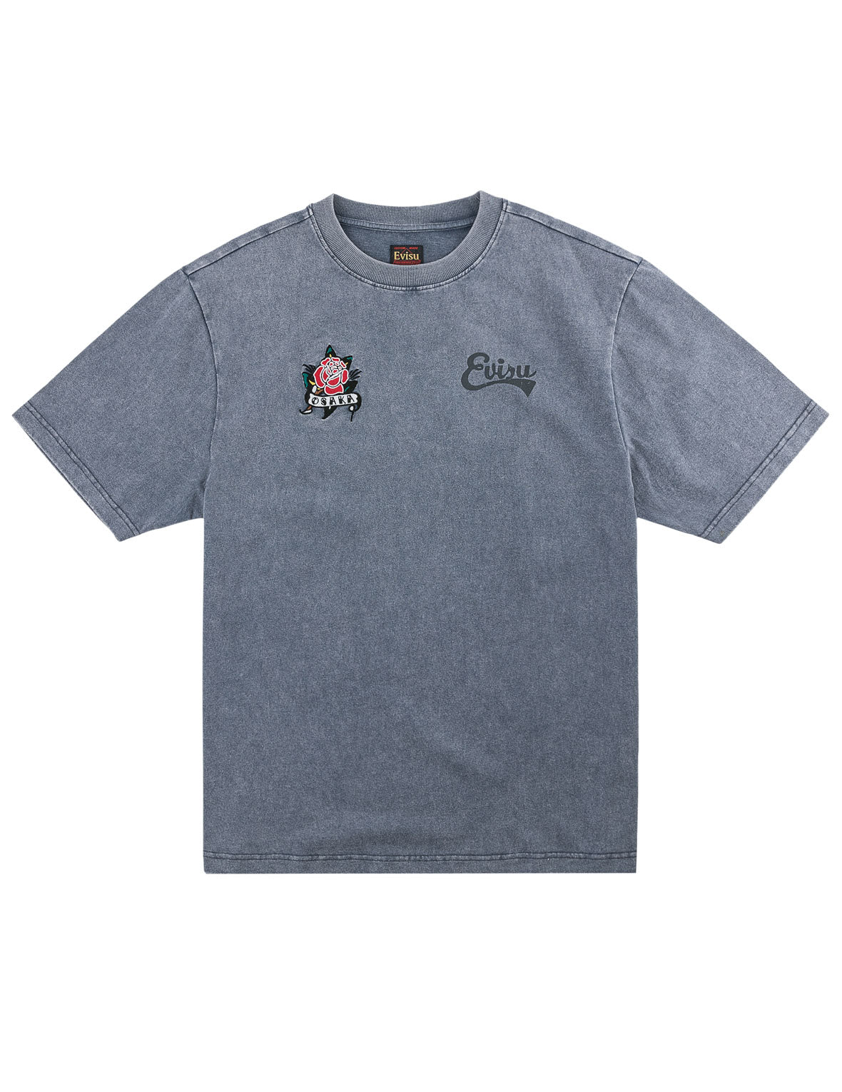 大阪ローズ＆カモメプリント Tシャツ