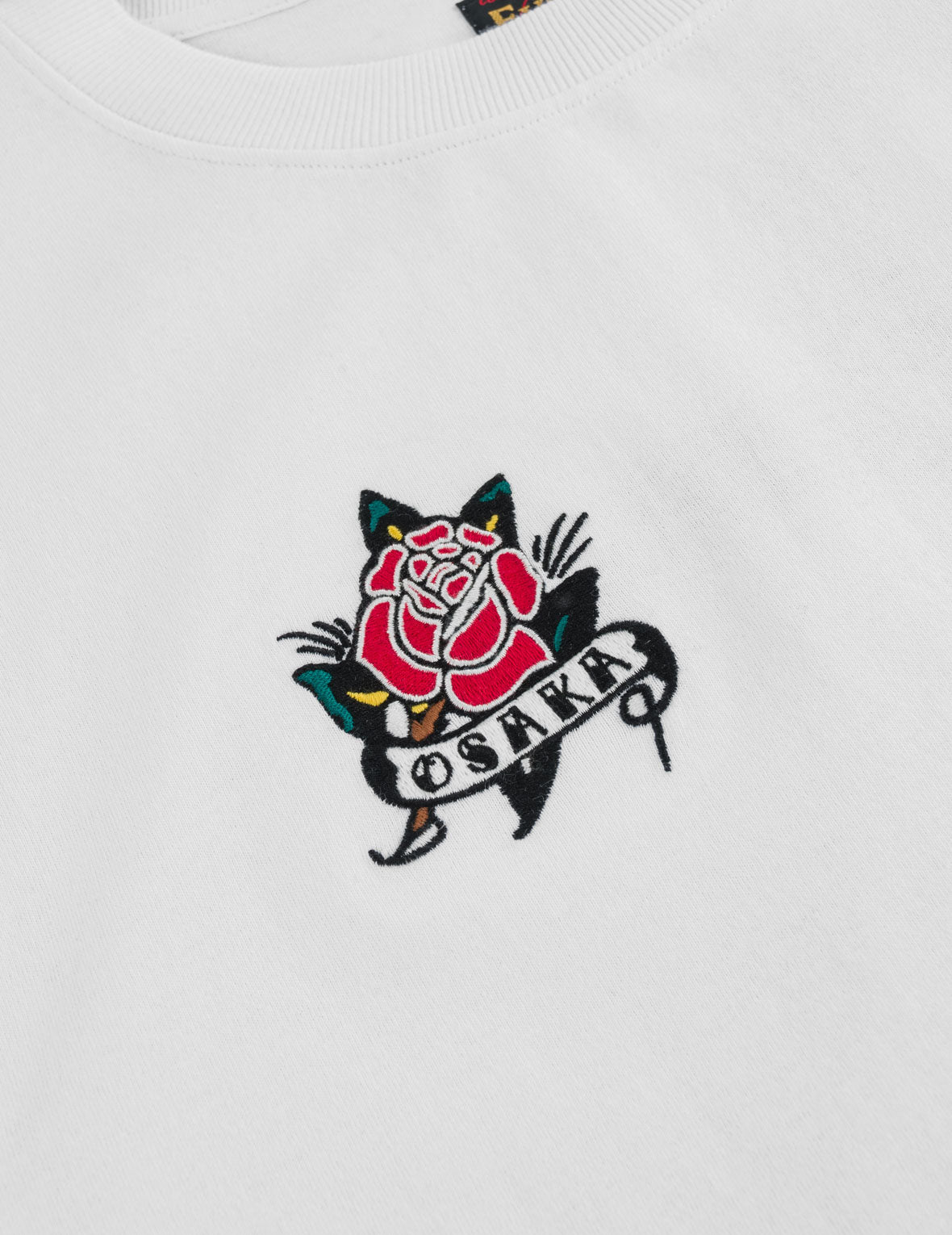 大阪ローズ＆カモメプリント Tシャツ