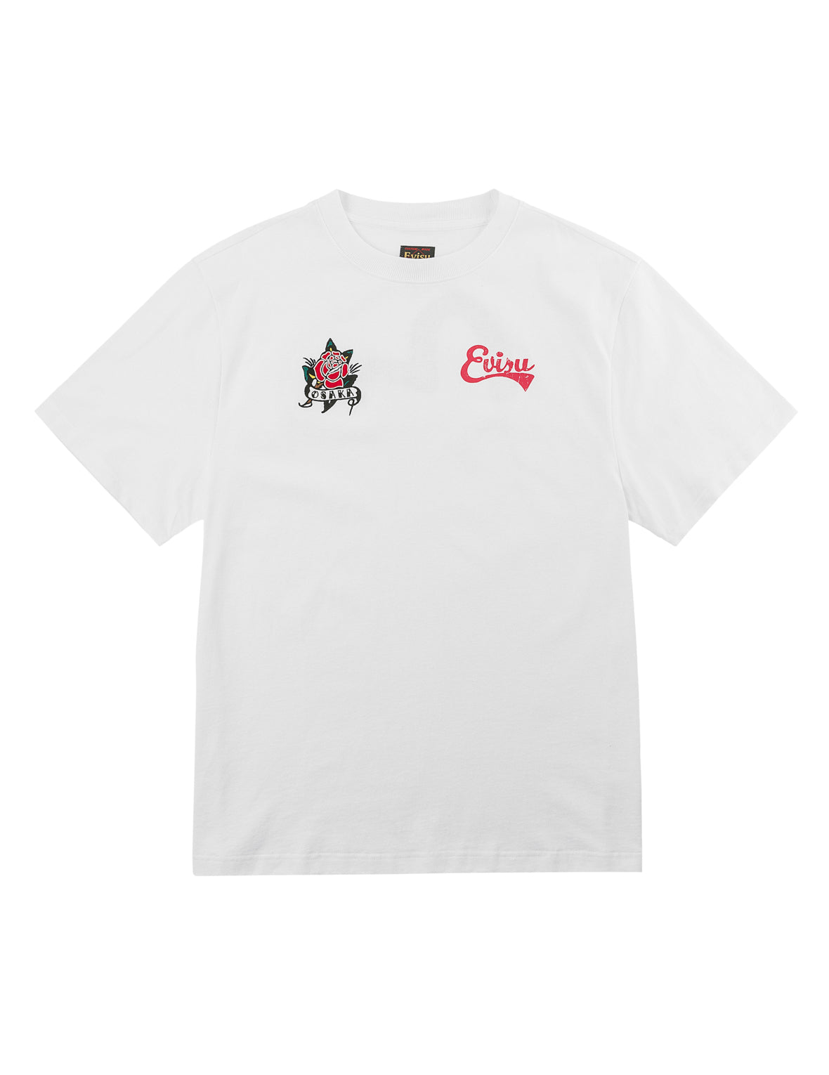 大阪ローズ＆カモメプリント Tシャツ
