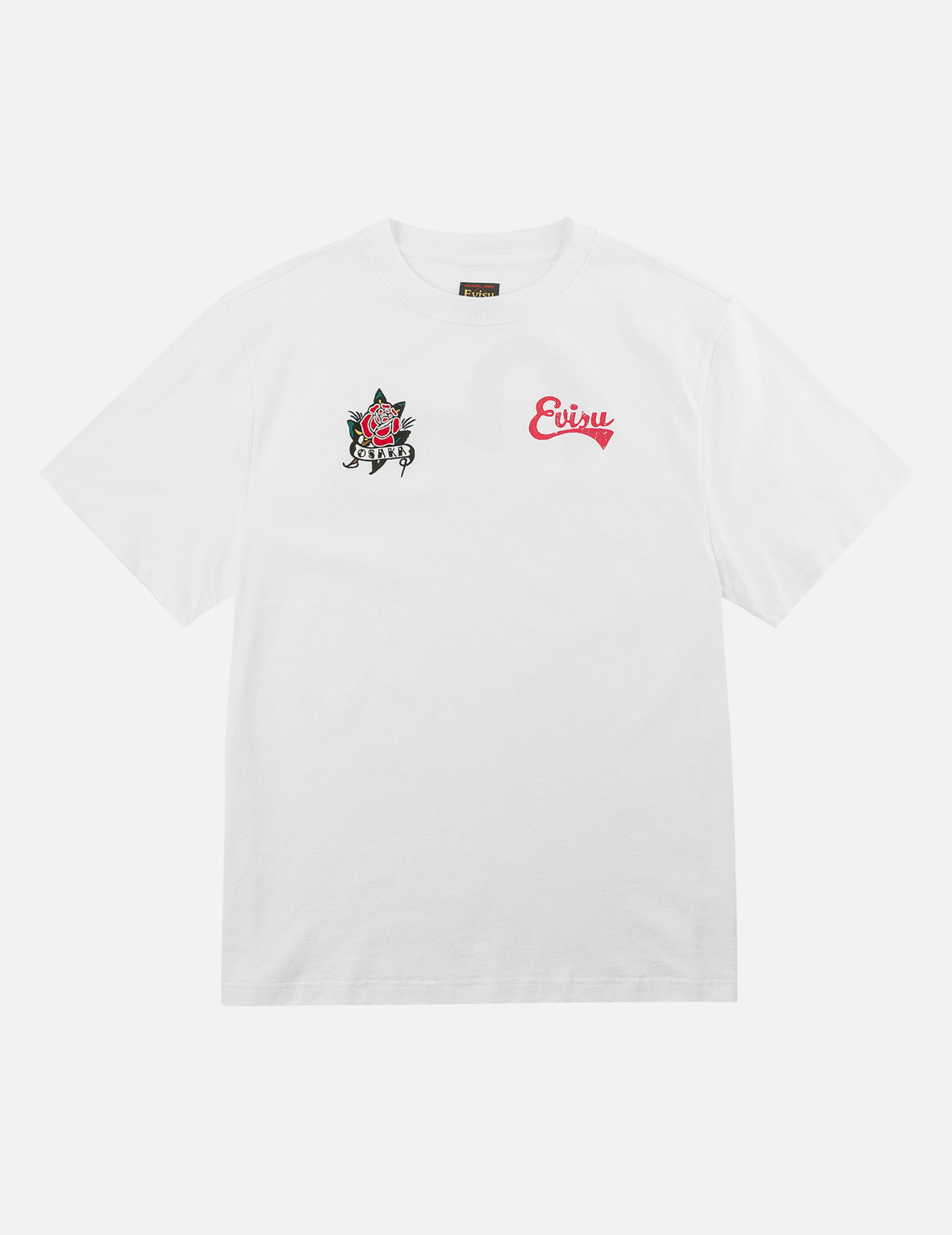 大阪ローズ＆カモメプリント Tシャツ