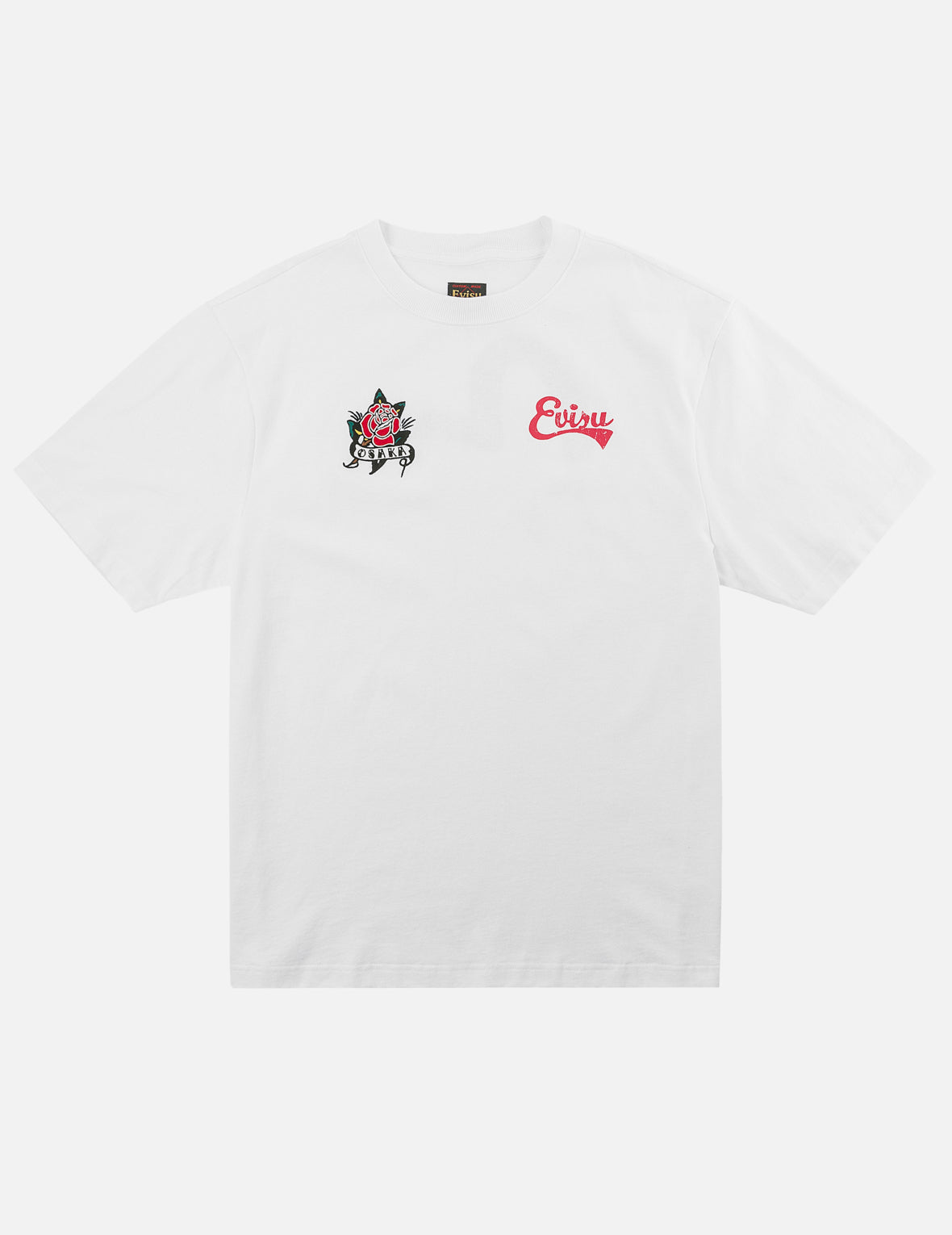 大阪ローズ＆カモメプリント Tシャツ