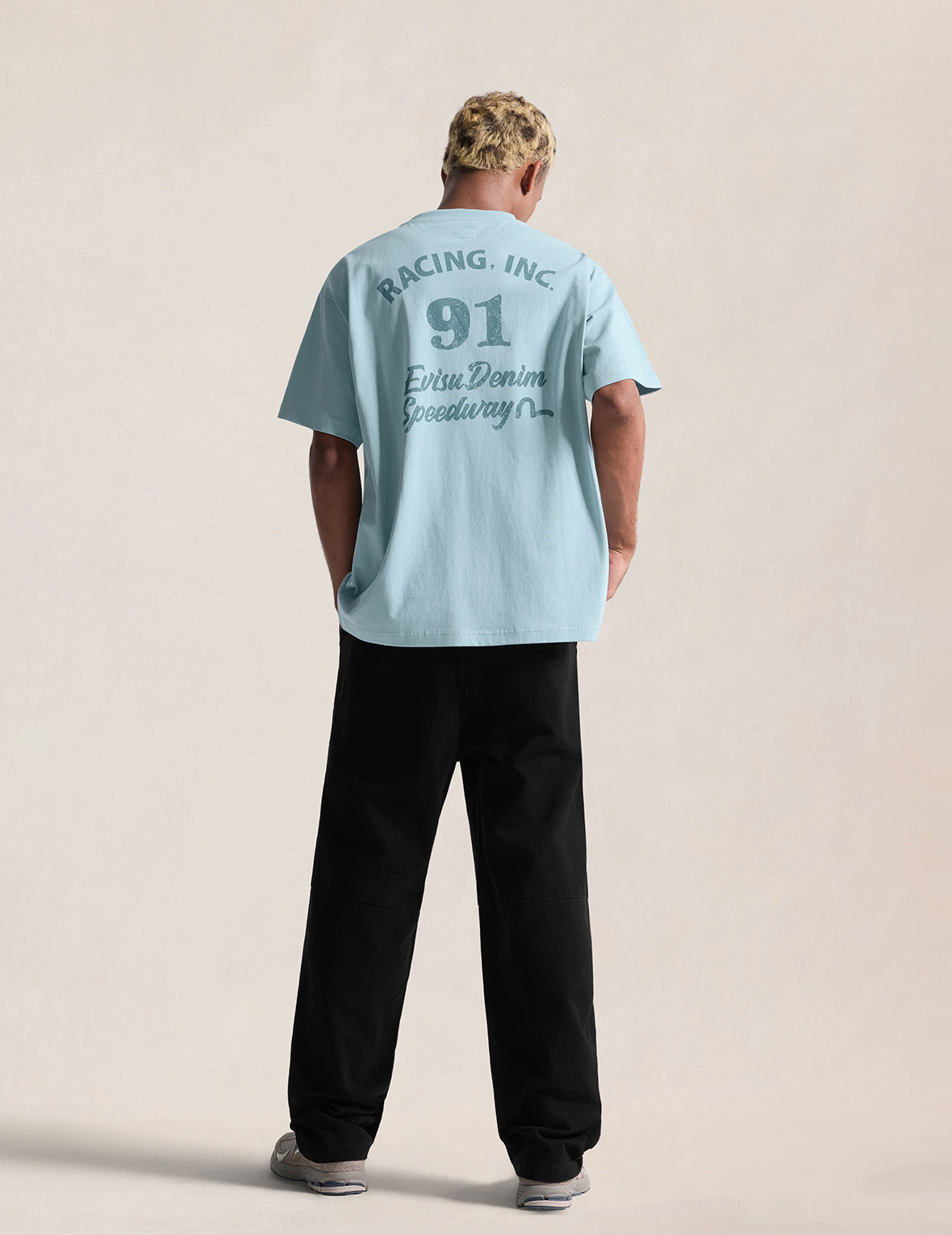 EVISU Denim Racing Inc Speedway T-Shirt