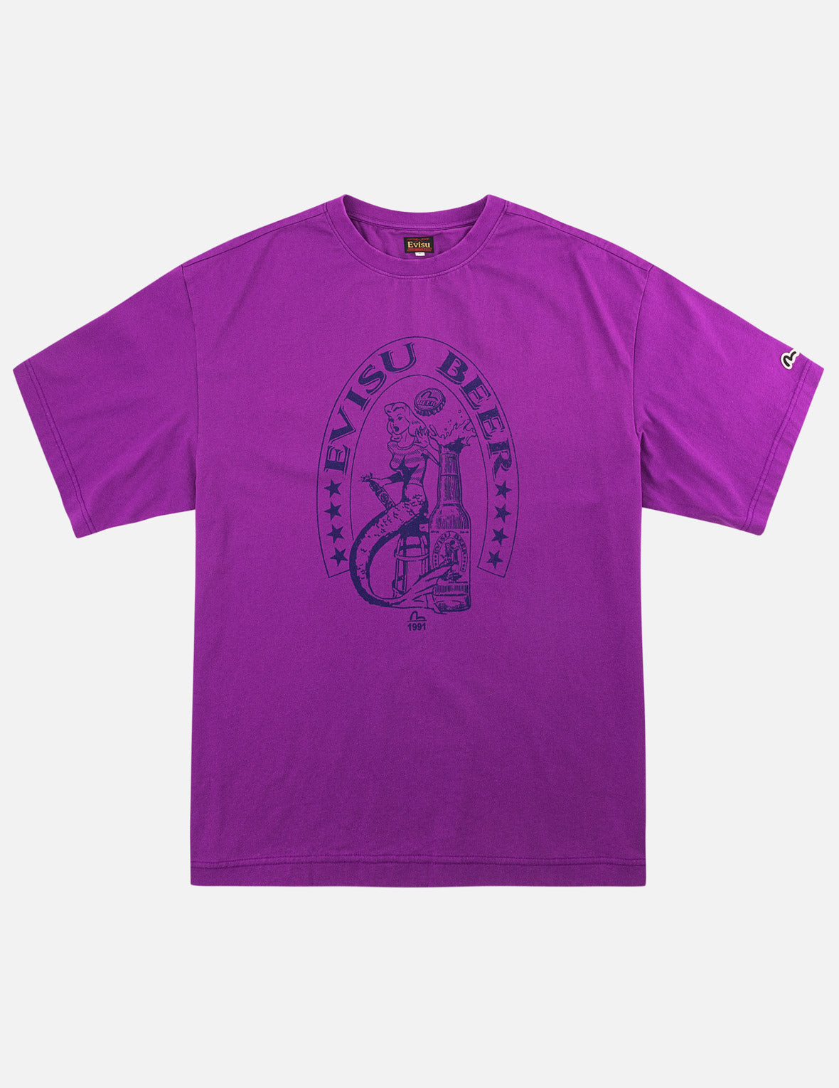 EVISU Beer Mermaid T-Shirt