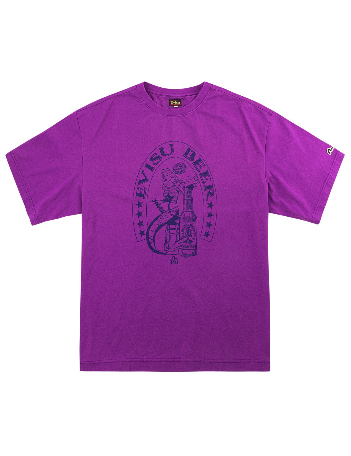 EVISU Beer Mermaid T-Shirt