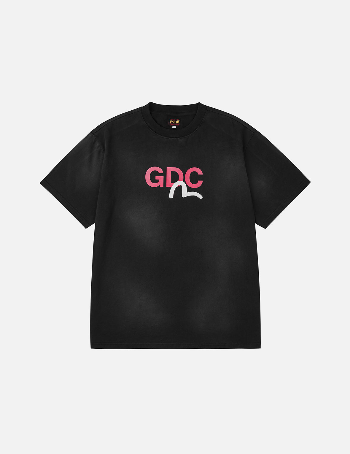 EVISU X GDC Dirty Wahsed Relax Fit T-shirt