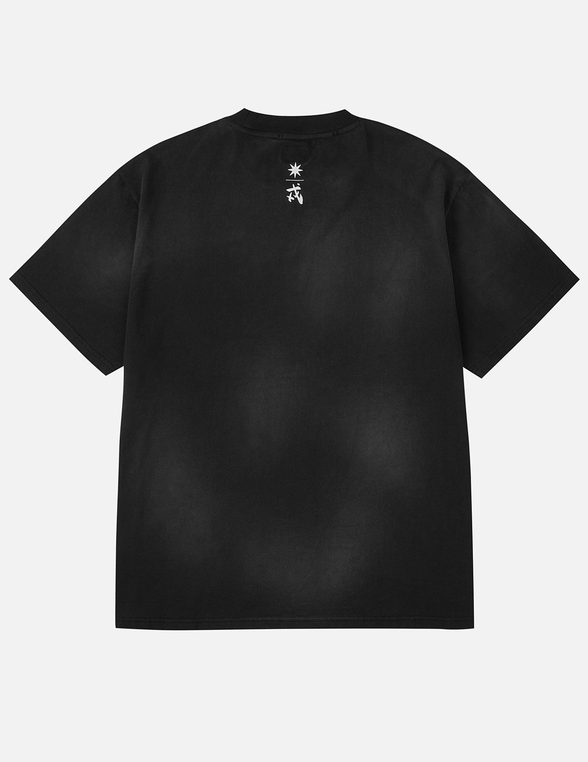 EVISU X GDC ダーティーウォッシュド リラックスフィット Tシャツ