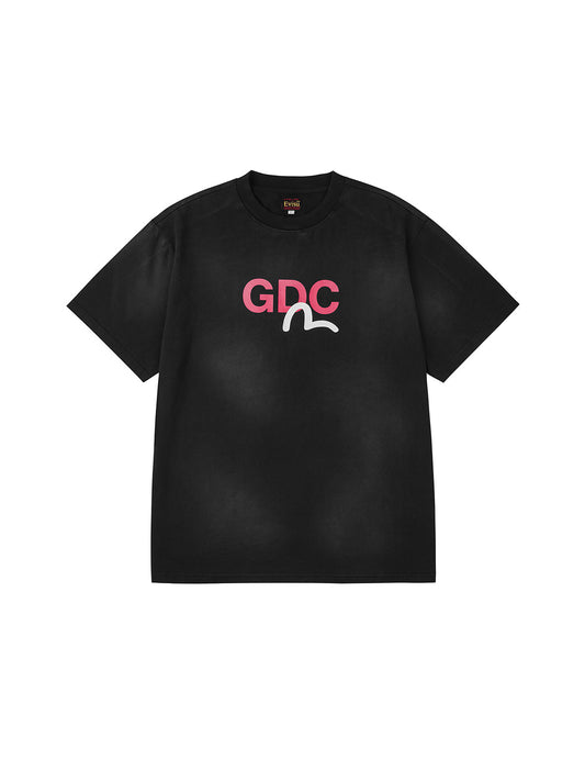 EVISU X GDC Dirty Wahsed Relax Fit T-shirt