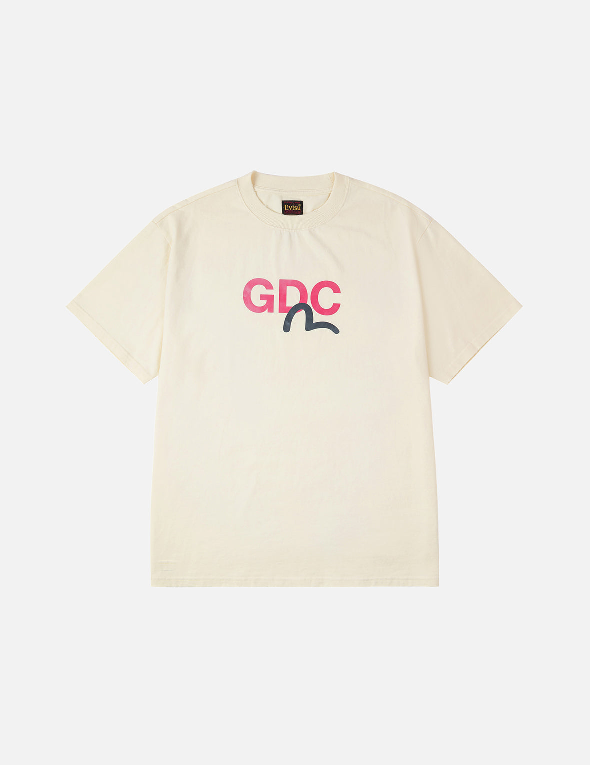 EVISU X GDC Dirty Wahsed Relax Fit T-shirt