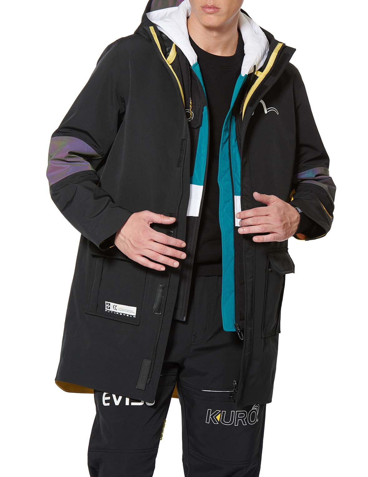 2-in-1 Taped Seam Coat