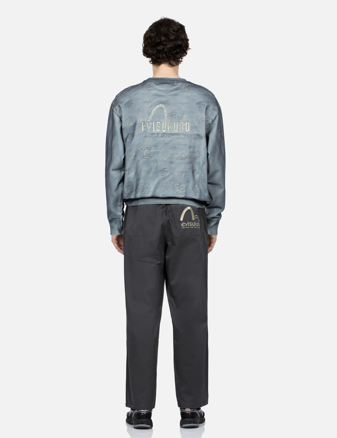 Seagull and Logo Embroidered Pocket Regular fit Pants