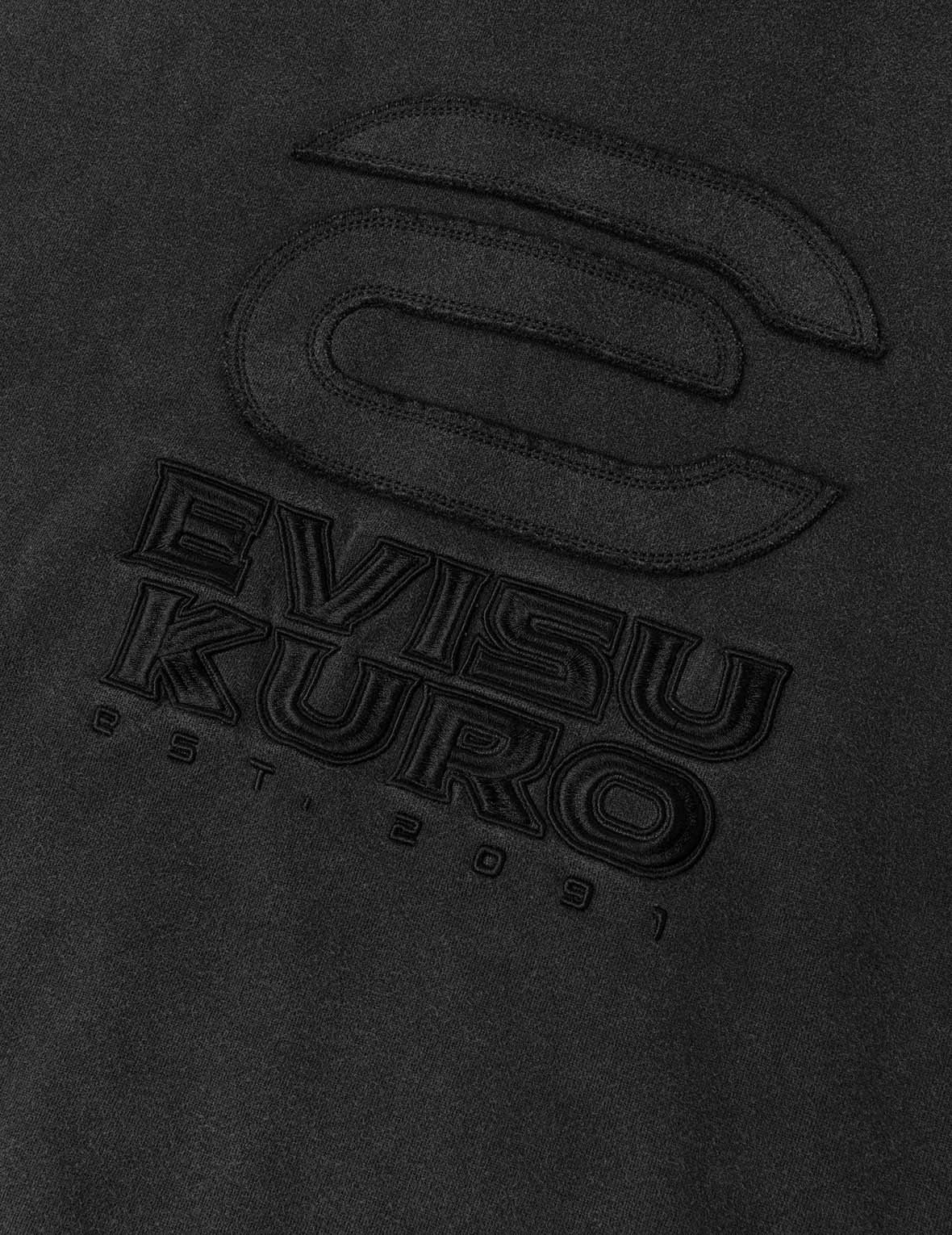 カモメとEVISUKURO E刺繍 ルーズフィット フーディー