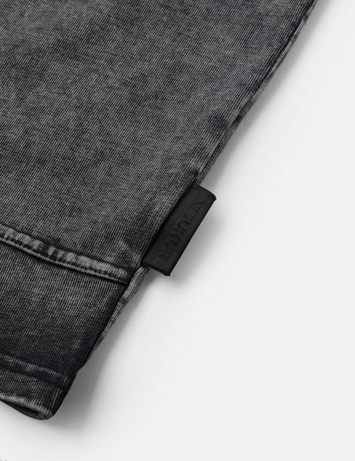 EVISUKURO Label and Seagull Print Oversized  2-in-1 long-sleeve T-shirt