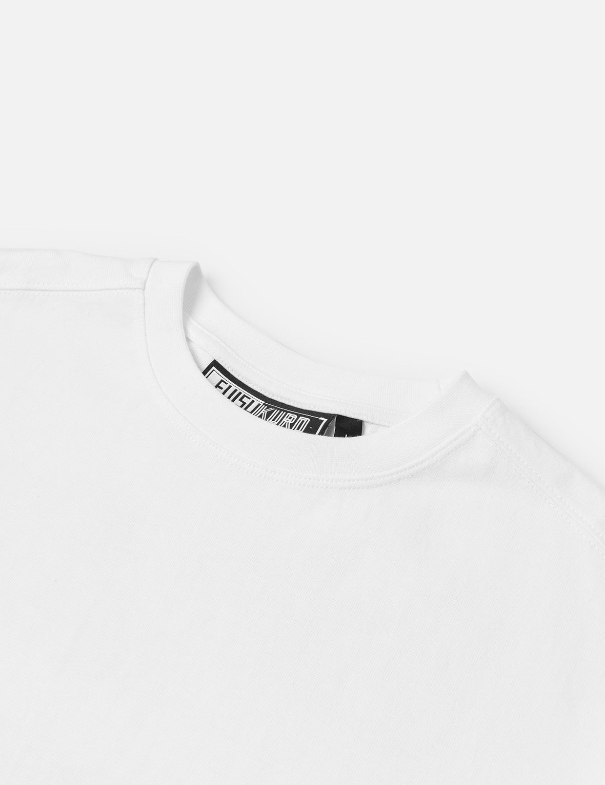 EVISUKURO Flocking and Plastisol Print Regular Fit T-shirt