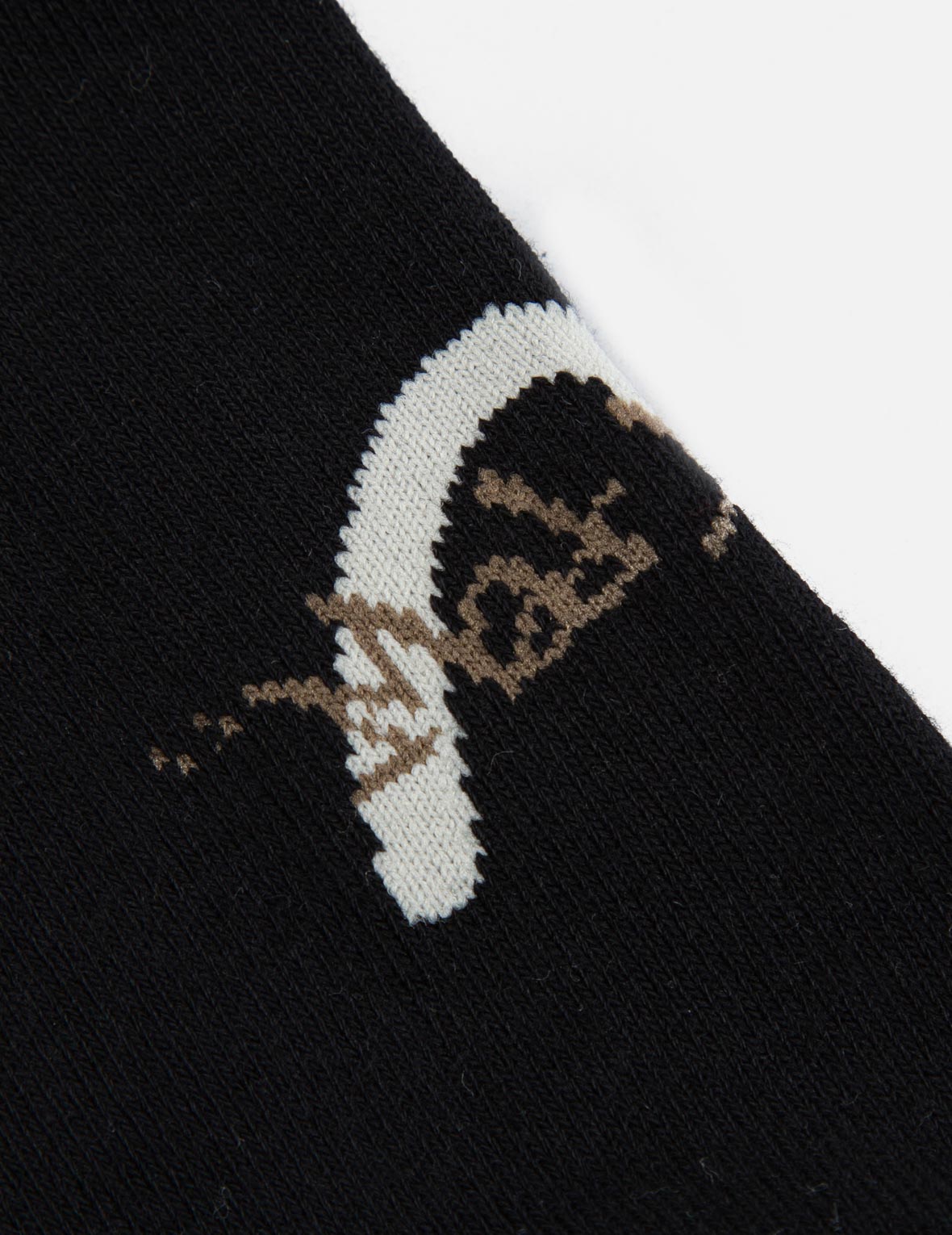 Logo Jacquard Long Socks