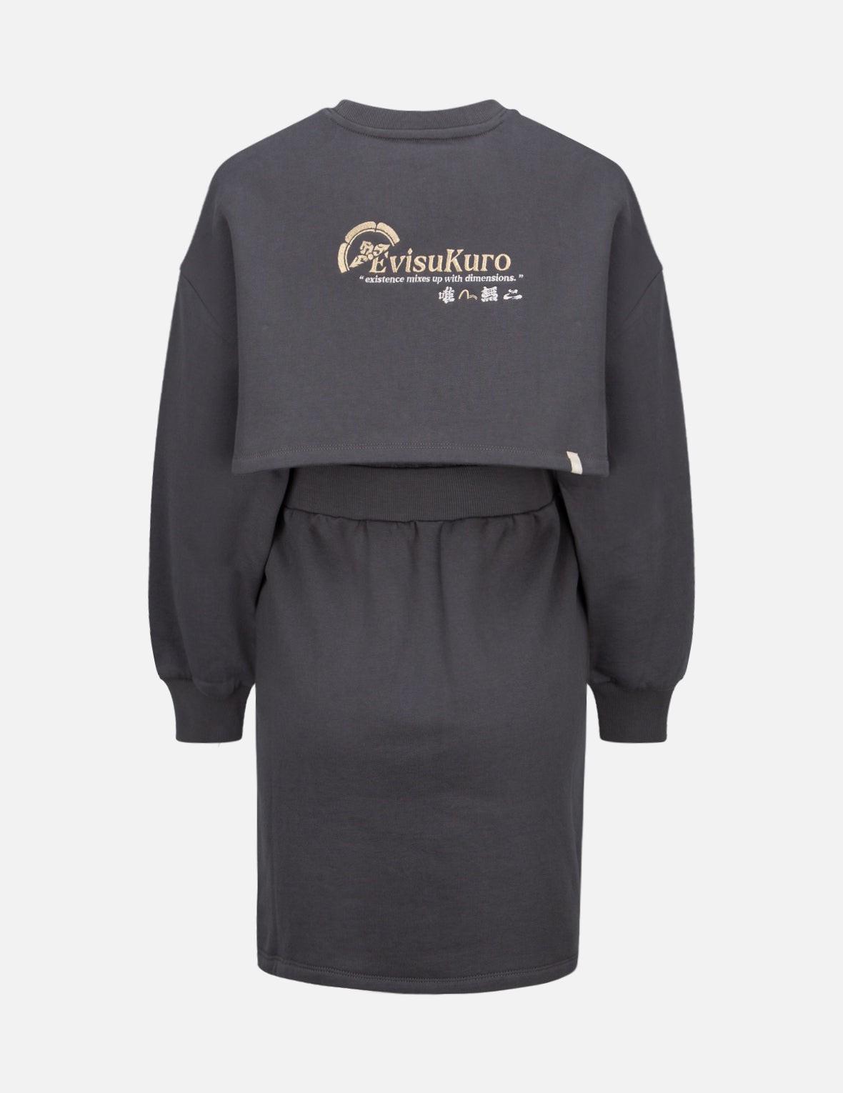 Logo Embroidered 2-in-1 Sweat Dress