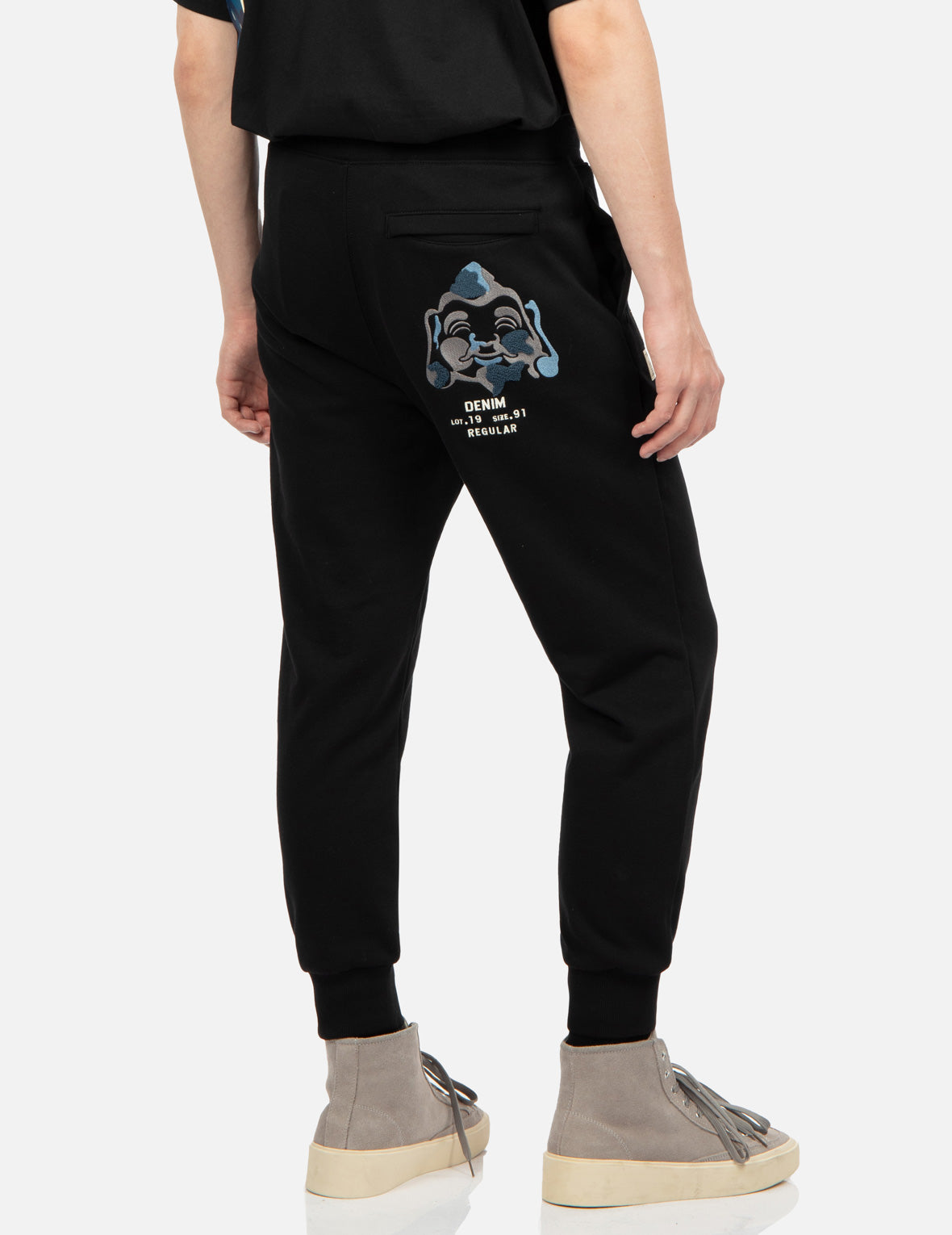 EVISU スウェット 迷彩 テーパード EVISU スウェット 迷彩 テーパード