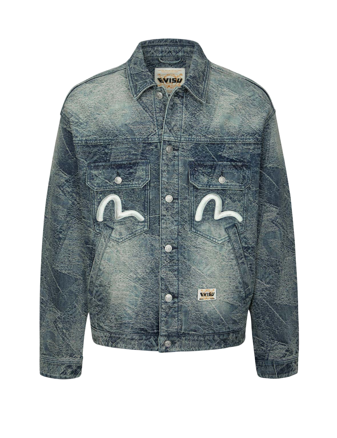 YAMANE カモメデニムジャケット 白カモメ 戒 両面 40 EVISU YAMANE カモメデニムジャケット 白カモメ 戒 両面 40 EVISU