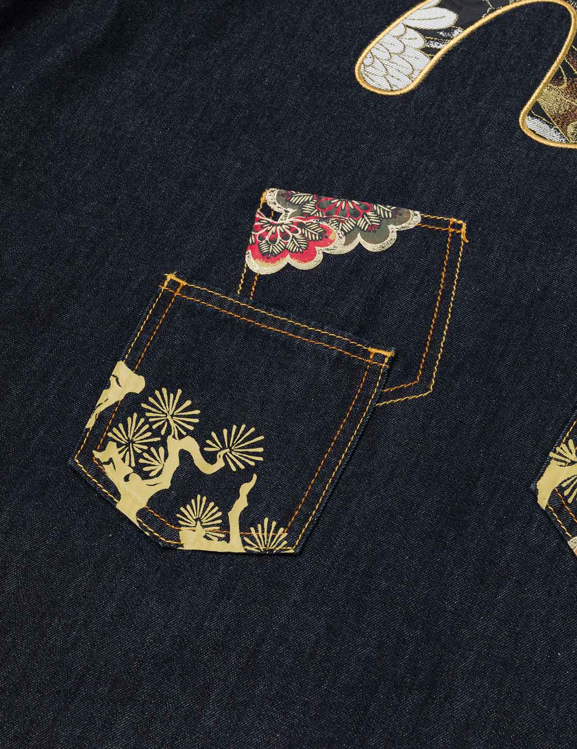 希少 EVISU 塩谷ブラザーズ 刺繍カモメ ビックサイズ デニム 36-33 手描きカモメプリント 3Dフィット ジーンズ – EVISU