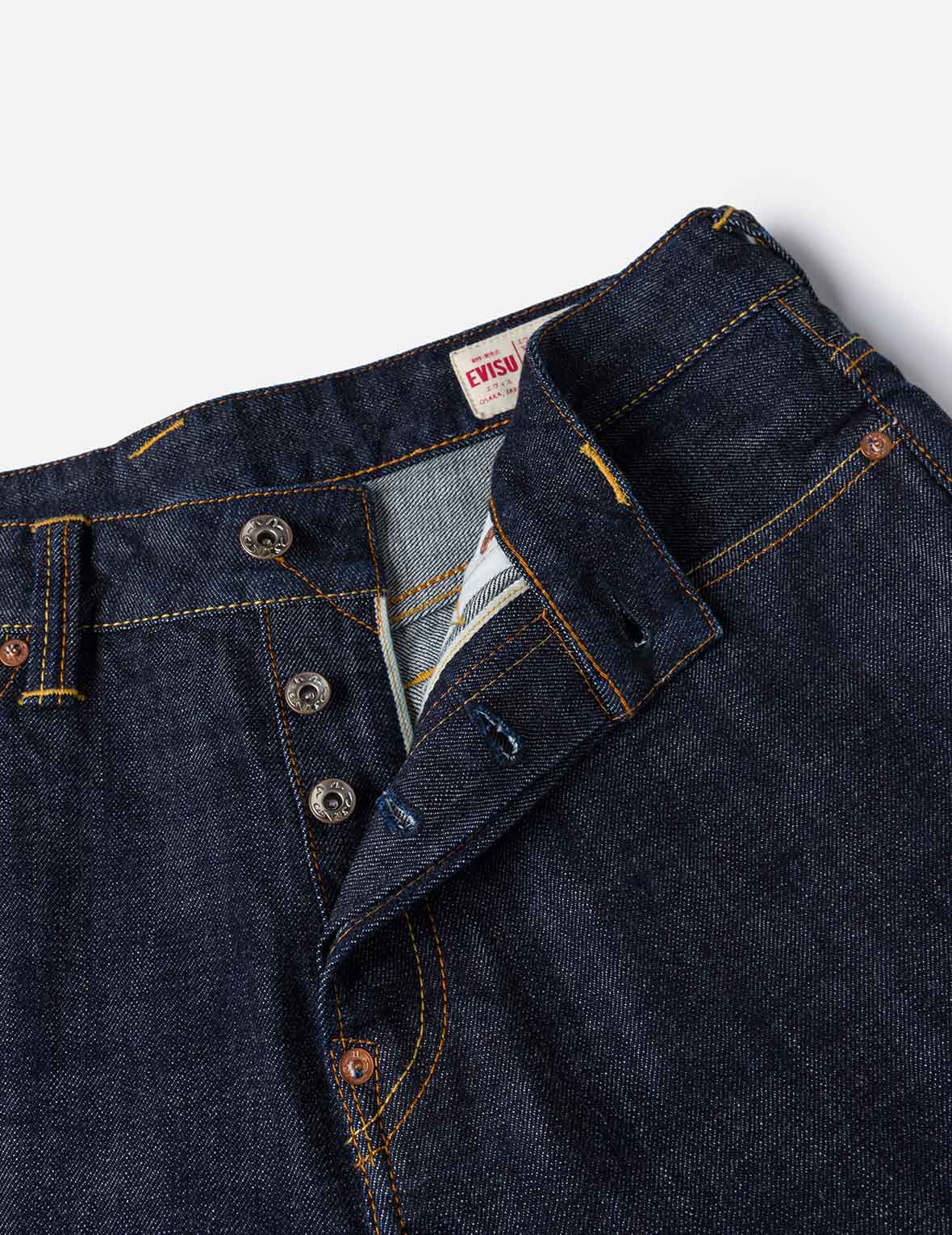 カモメプリントポケット キャロットフィット ジーンズ #2017